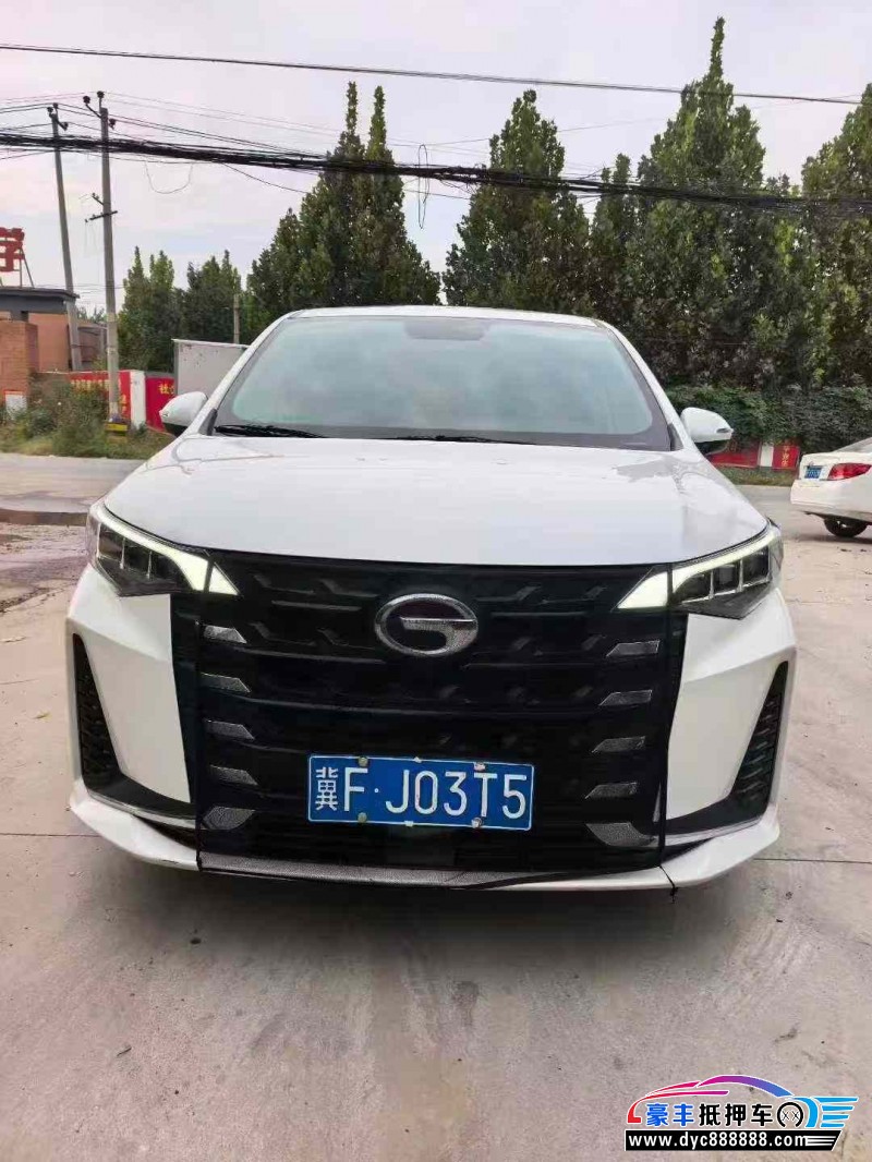 21年传祺m6轿车抵押车出售