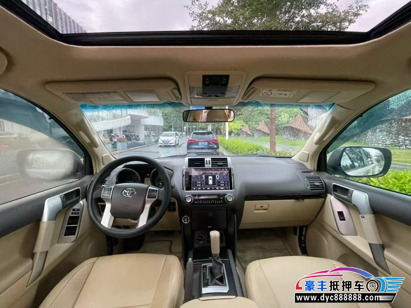 16年丰田普拉多（霸道）轿车抵押车出售