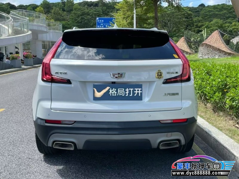 20年凯迪拉克XT4轿车抵押车出售