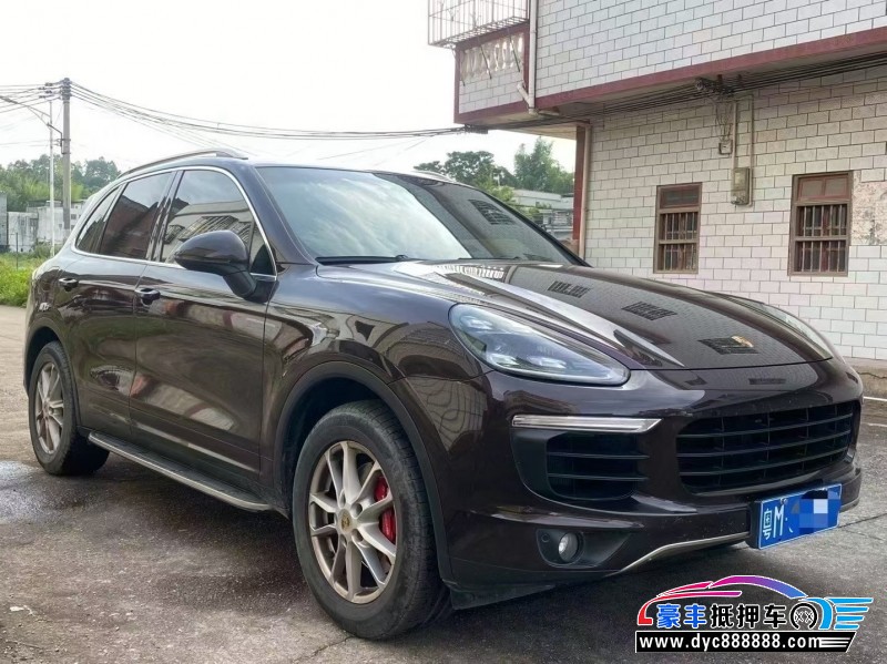 17年保时捷卡宴轿车抵押车出售