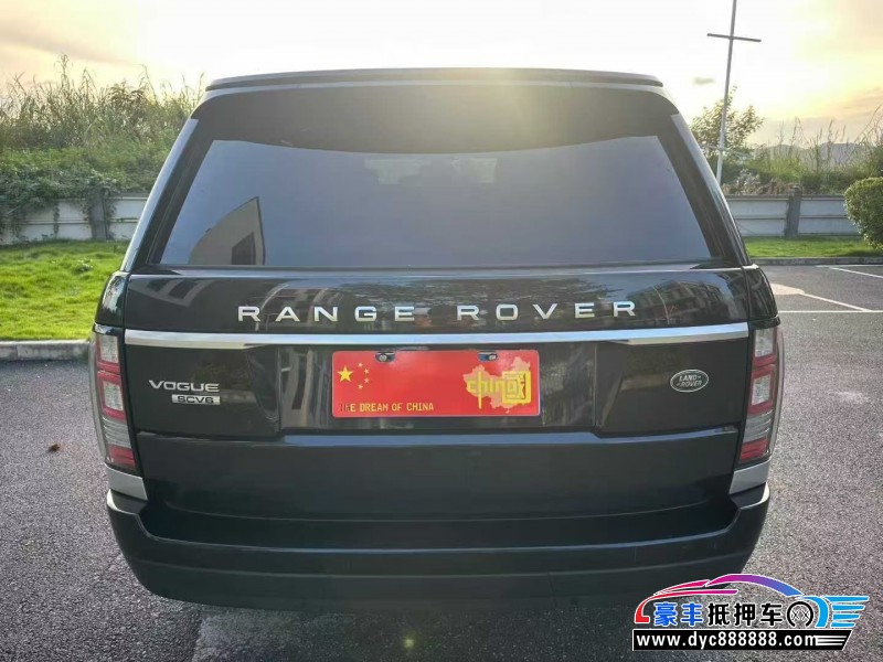 16年路虎揽胜行政轿车抵押车出售