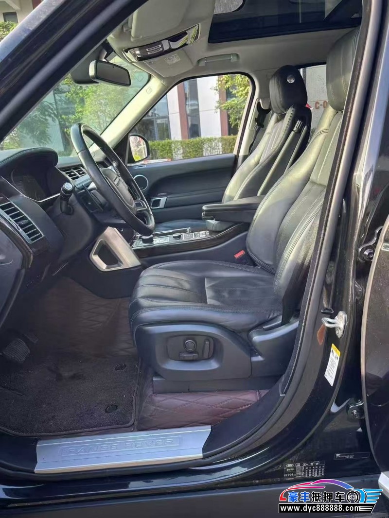 16年路虎揽胜行政轿车抵押车出售