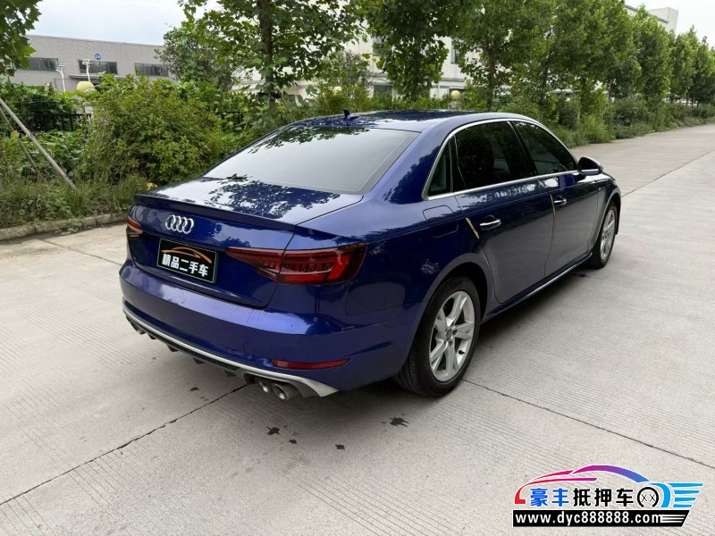 17年奥迪A4L轿车抵押车出售