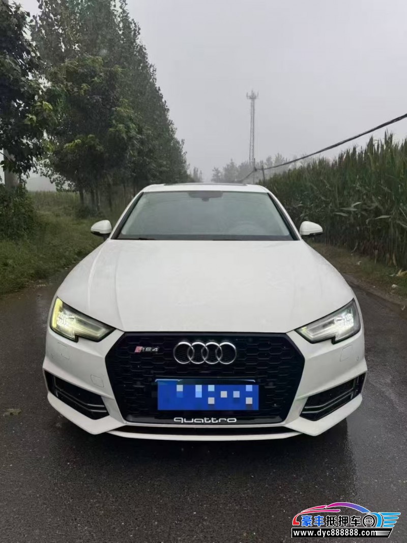 18年奥迪A4L轿车抵押车出售