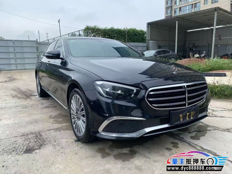 21年奔驰E轿车抵押车出售