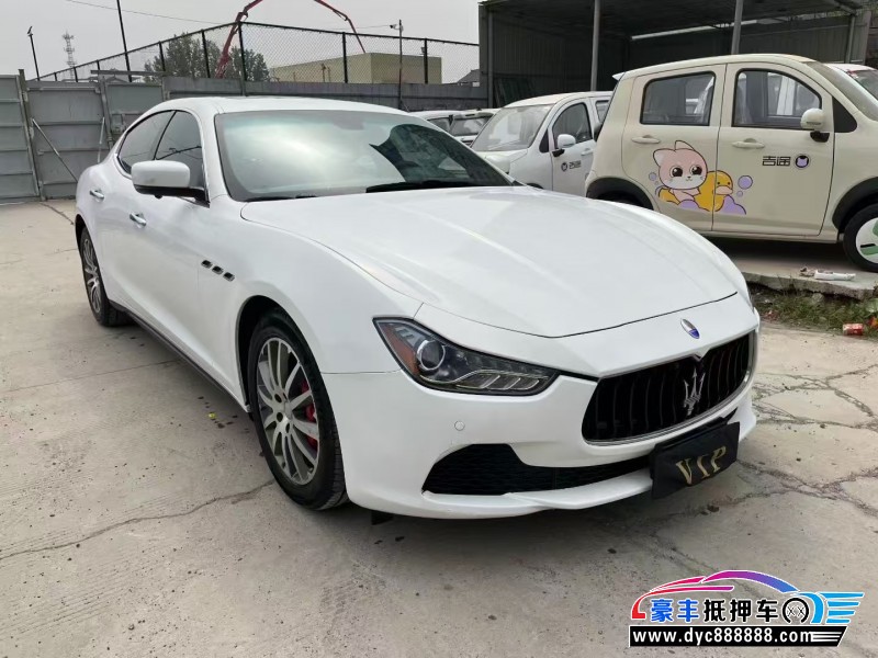 16年玛莎拉蒂Ghibli轿车抵押车出售
