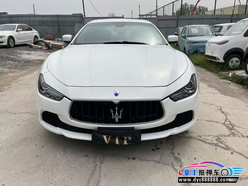 16年玛莎拉蒂Ghibli轿车抵押车出售