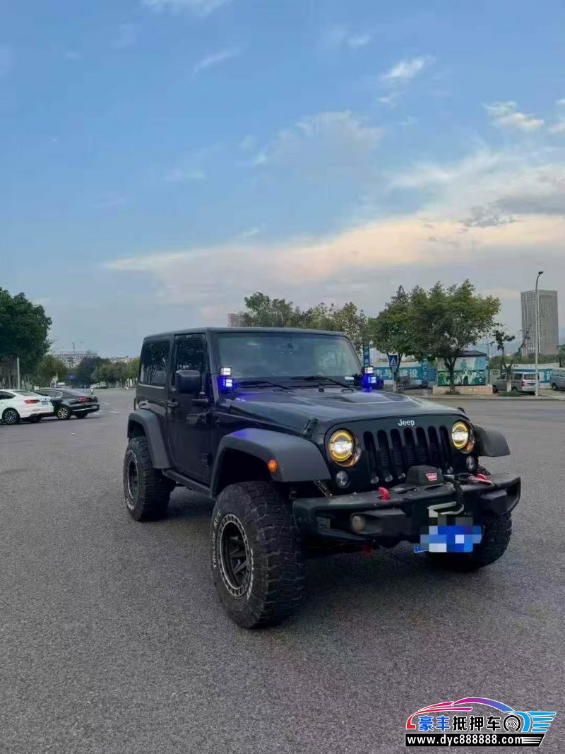 18年Jeep牧马人SUV抵押车出售