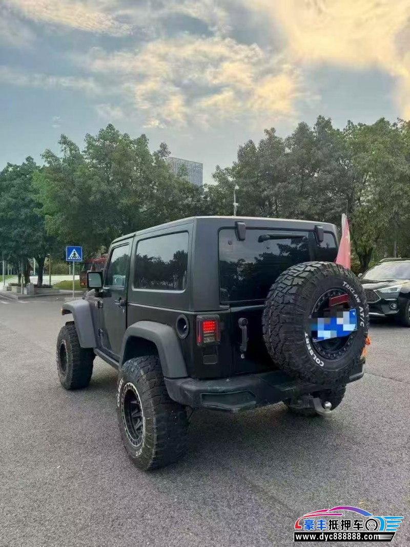 18年Jeep牧马人SUV抵押车出售