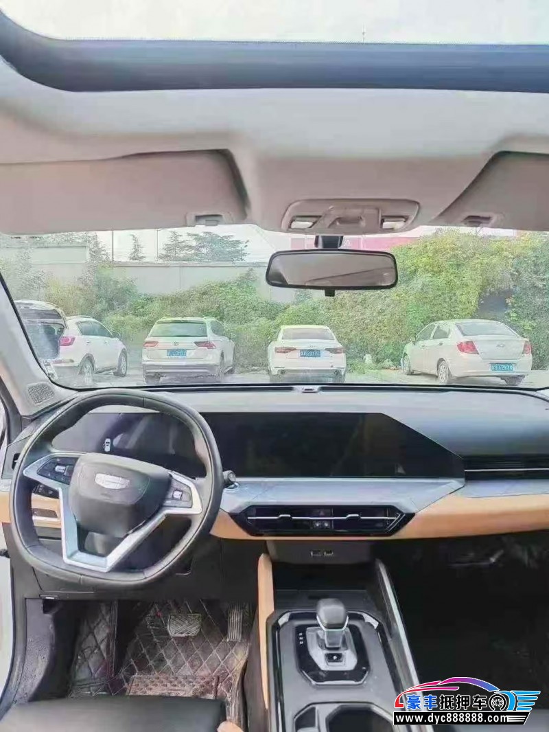 24年吉利豪越SUV抵押车出售