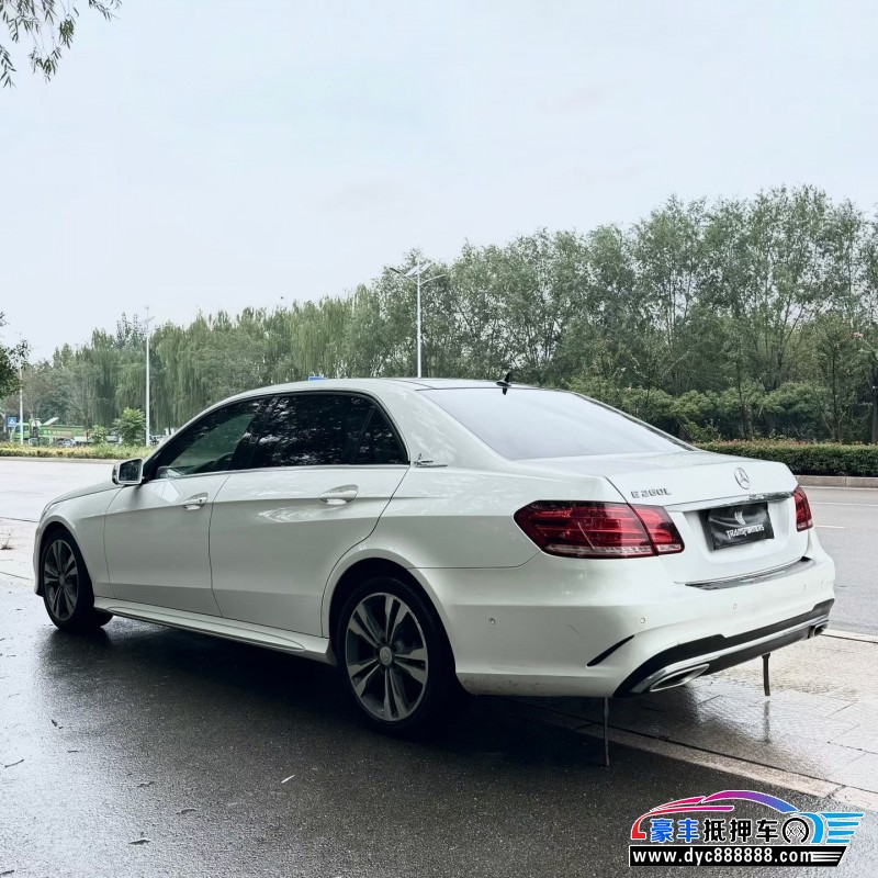 16年奔驰E轿车抵押车出售