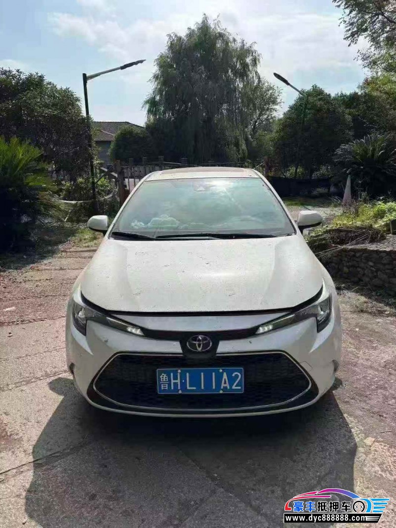 21年丰田雷凌轿车抵押车出售