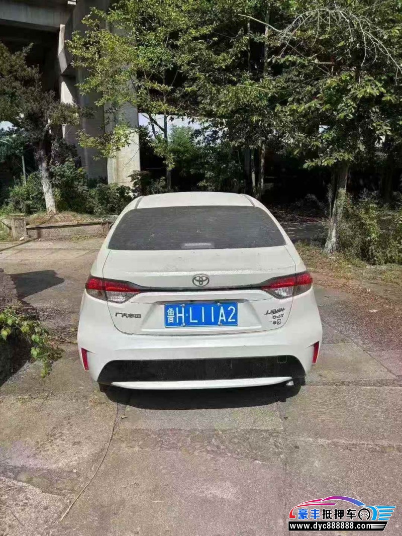 21年丰田雷凌轿车抵押车出售