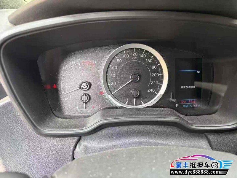 21年丰田雷凌轿车抵押车出售