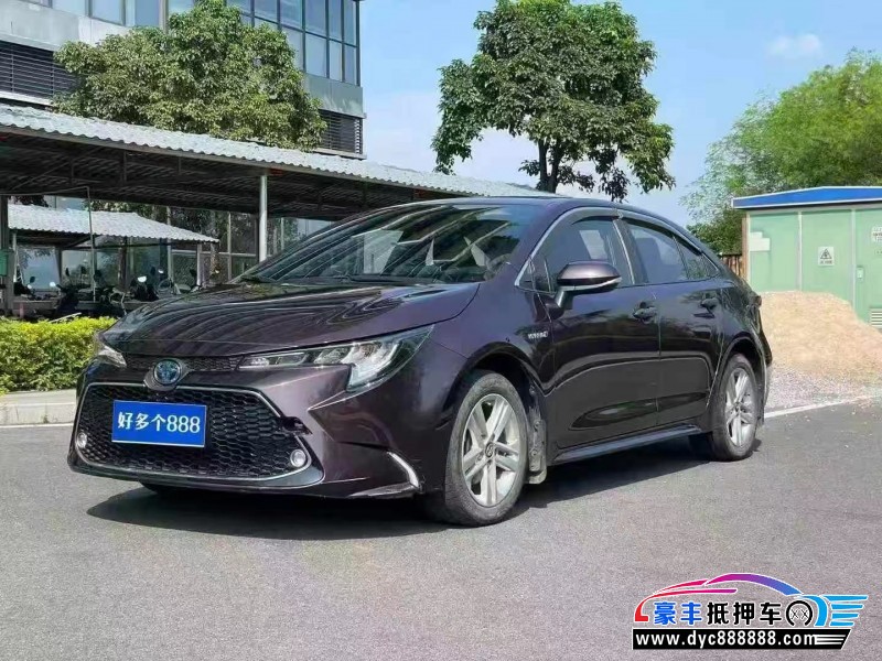 21年丰田雷凌轿车抵押车出售