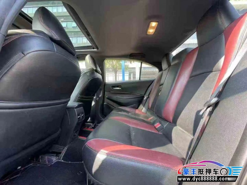 21年丰田雷凌轿车抵押车出售