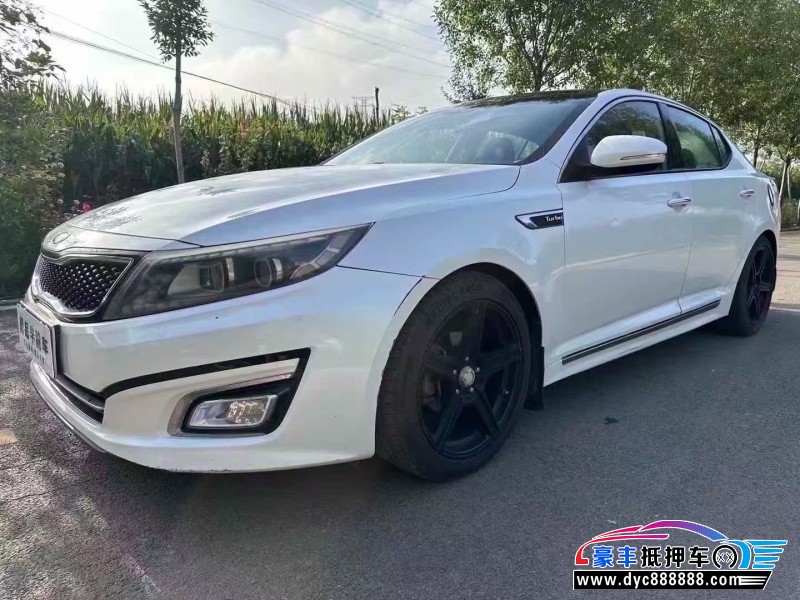 14年起亚K5轿车抵押车出售