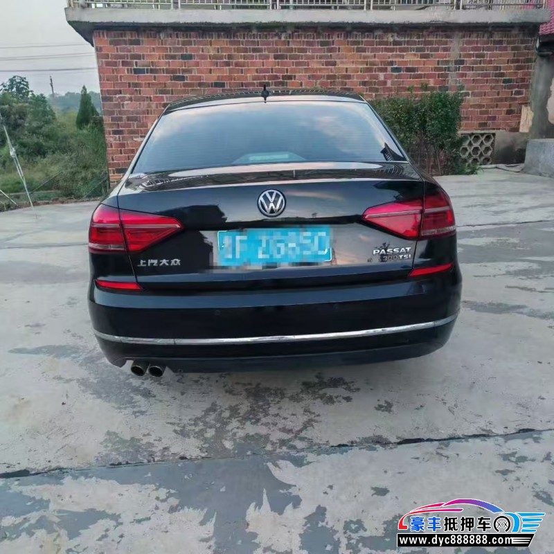 18年大众帕萨特轿车抵押车出售