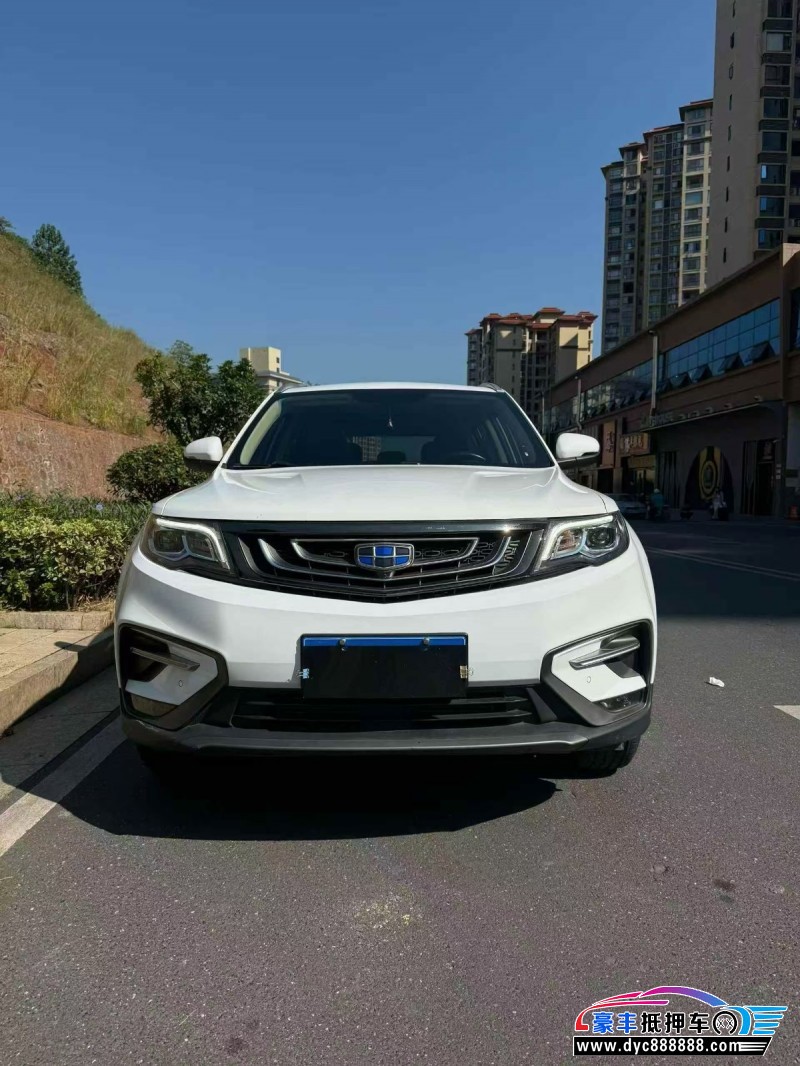 20年吉利博越轿车抵押车出售