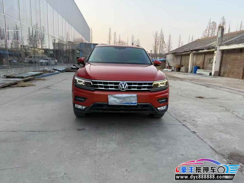 18年大众途观L轿车抵押车出售