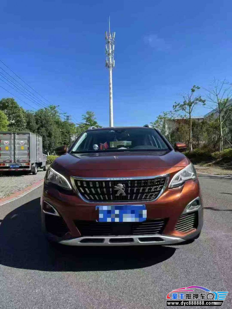 18年标致4008轿车抵押车出售