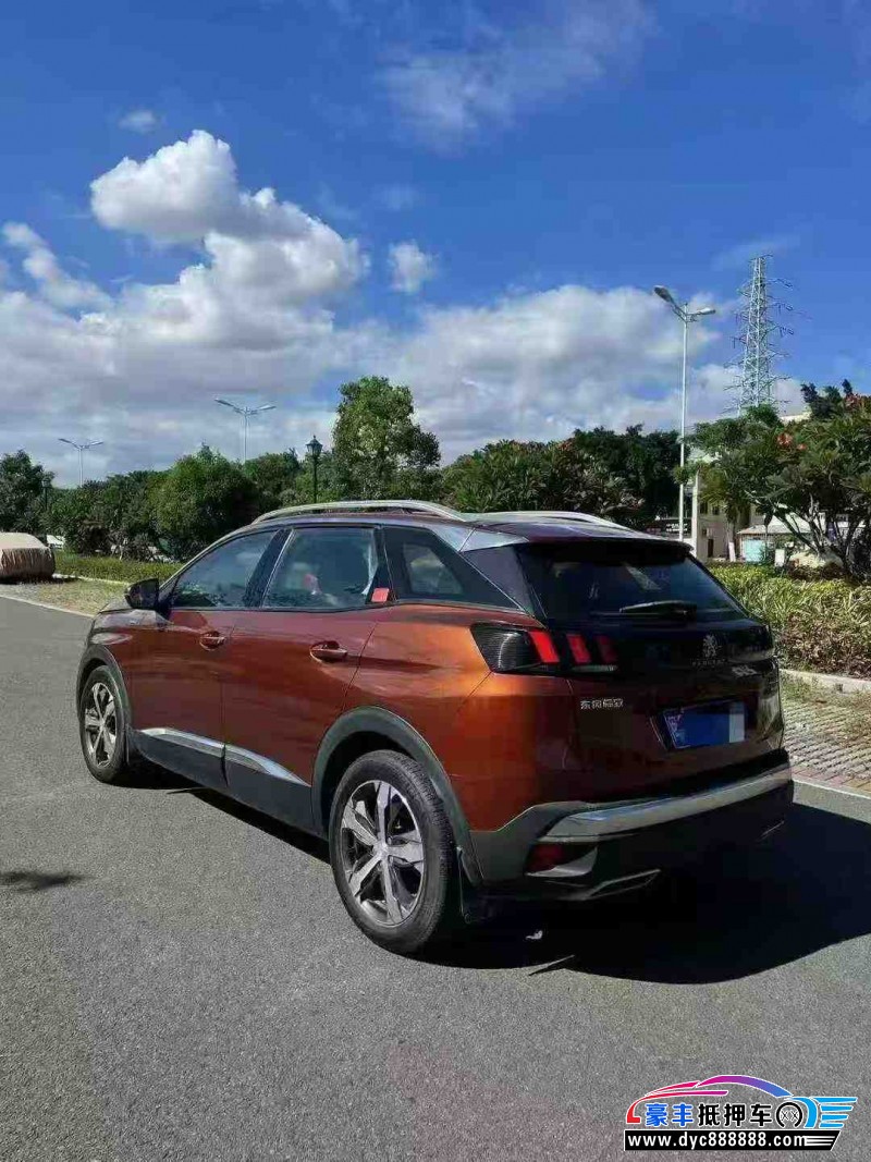 18年标致4008轿车抵押车出售