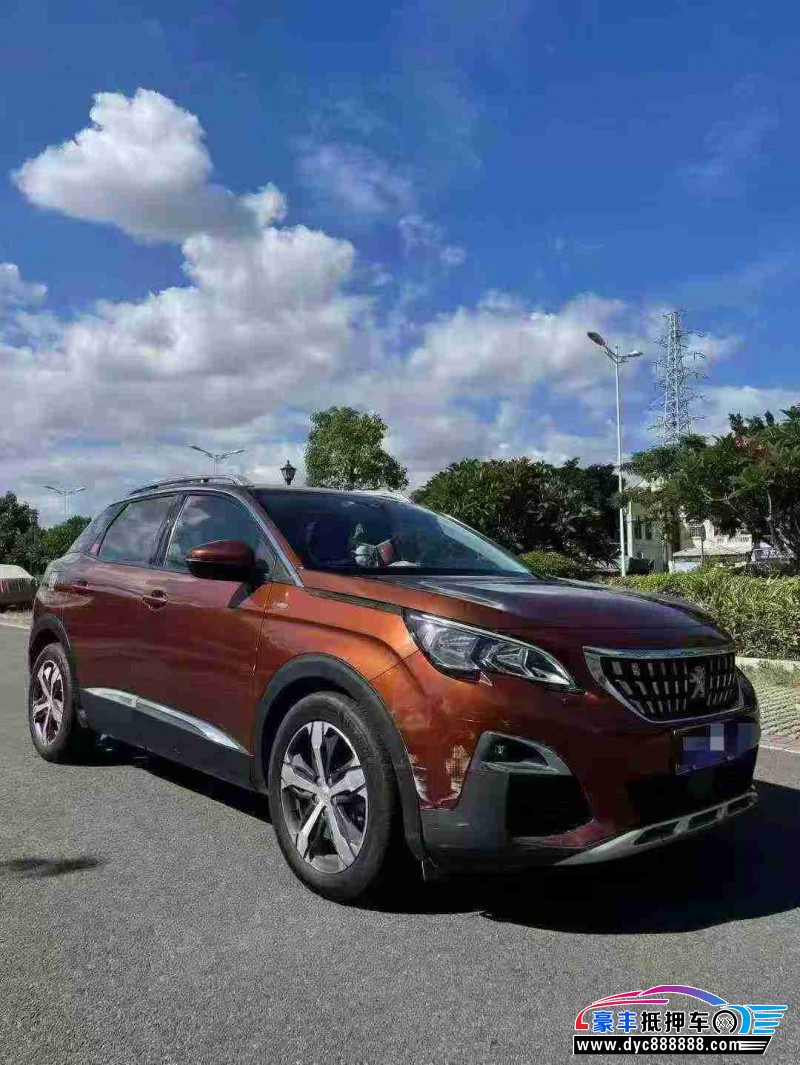 18年标致4008轿车抵押车出售