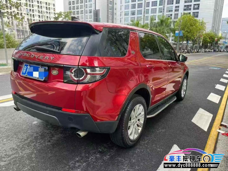 18年路虎发现神行轿车抵押车出售