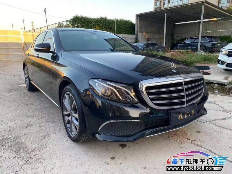 19年奔驰E轿车抵押车出售