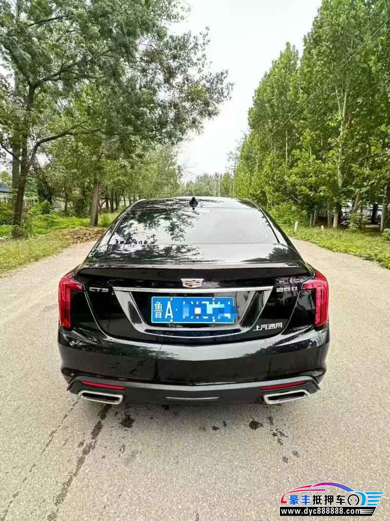 23年凯迪拉克CT5轿车抵押车出售