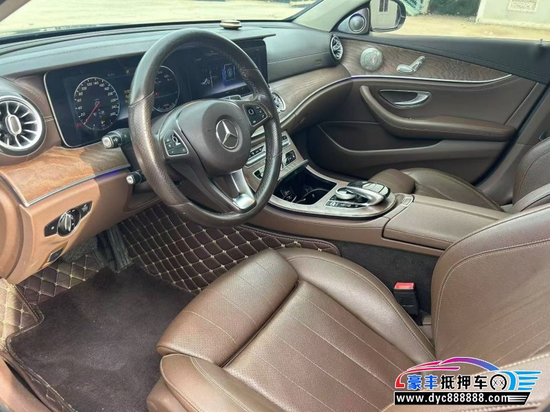 18年奔驰E轿车抵押车出售