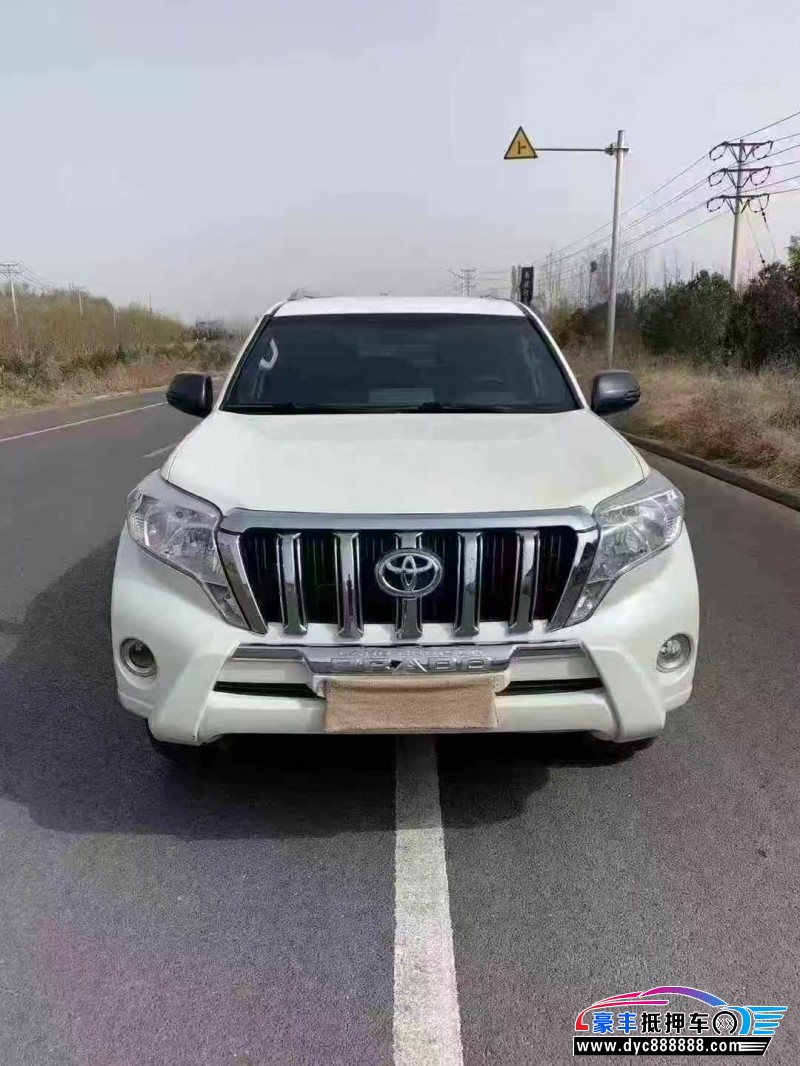 16年丰田普拉多（霸道）轿车抵押车出售