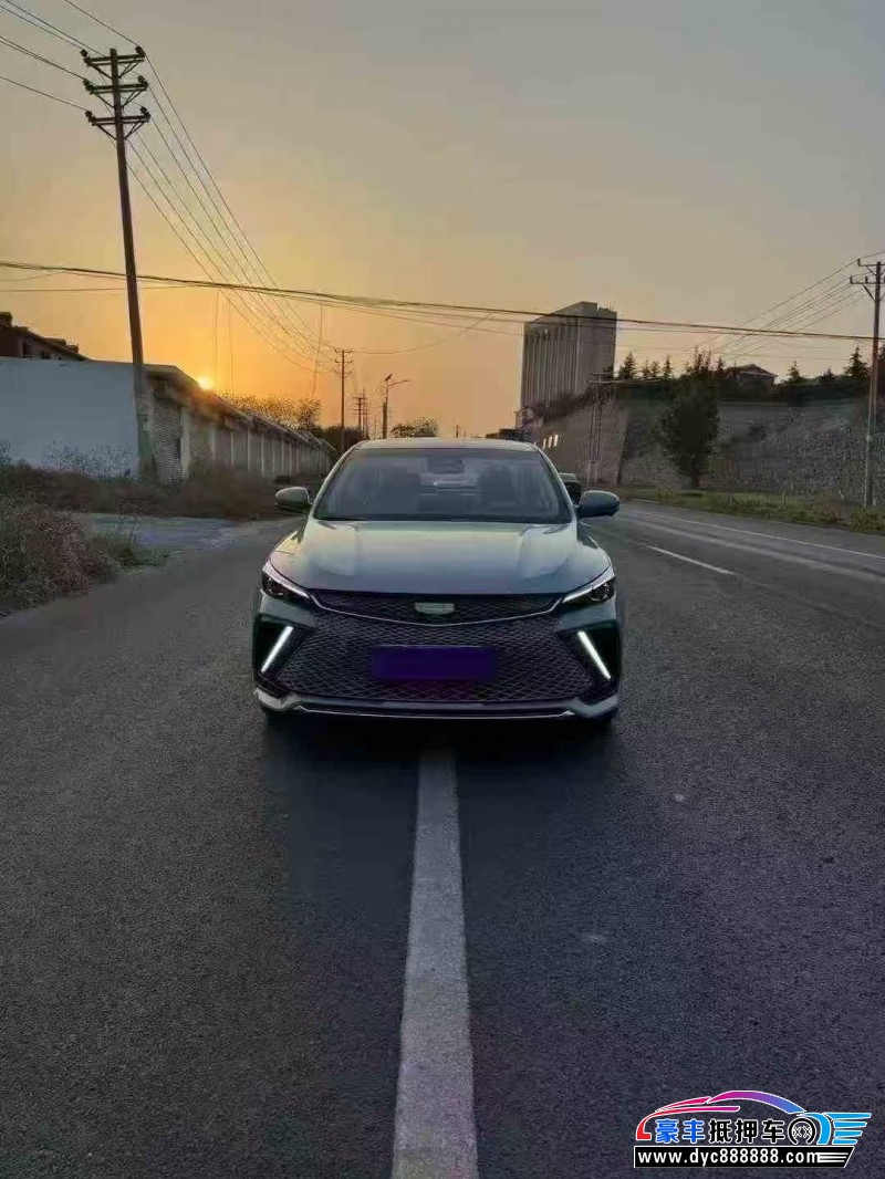 24年吉利雷神轿车抵押车出售