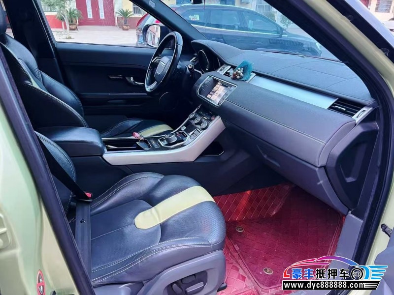 12年路虎揽胜极光轿车抵押车出售