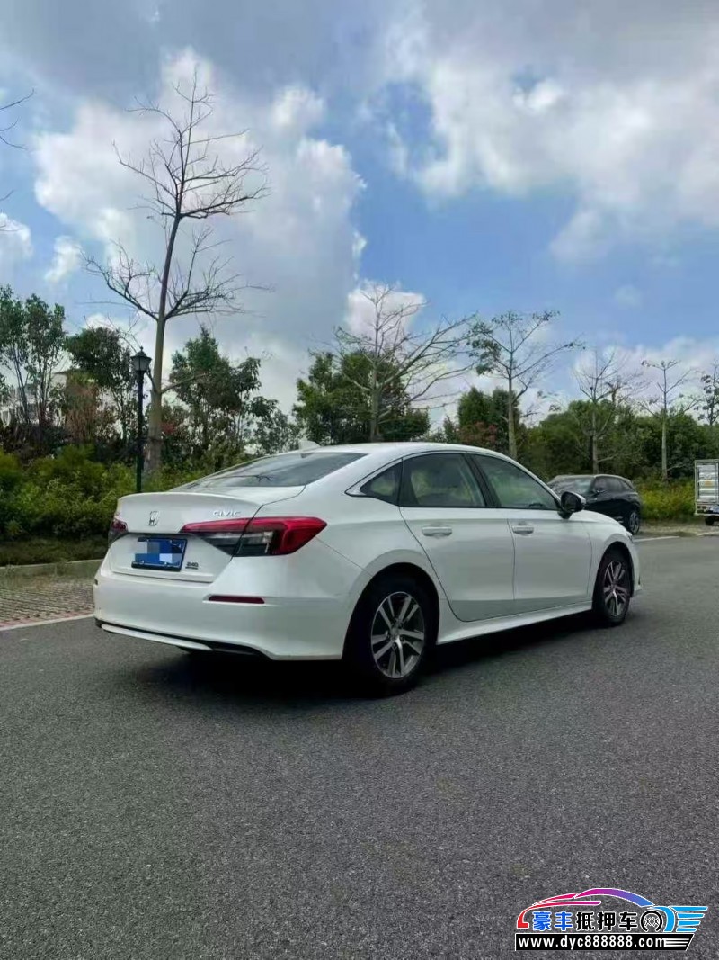 23年本田思域轿车抵押车出售