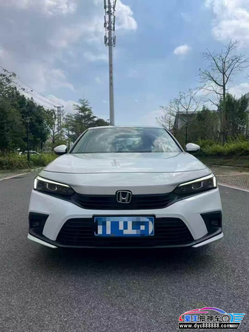 23年本田思域轿车抵押车出售