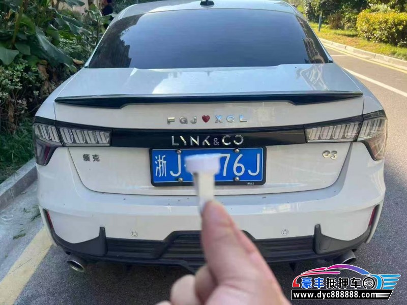 22年领克03轿车抵押车出售