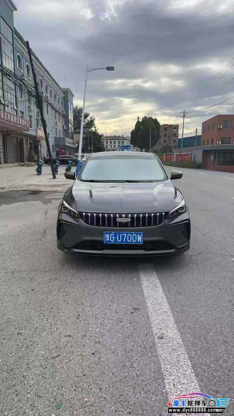 23年吉利缤瑞轿车抵押车出售