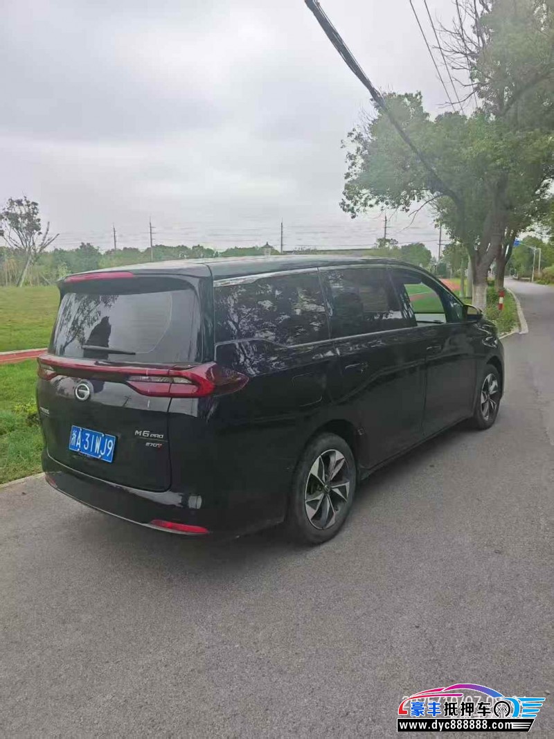 23年传祺m6轿车抵押车出售