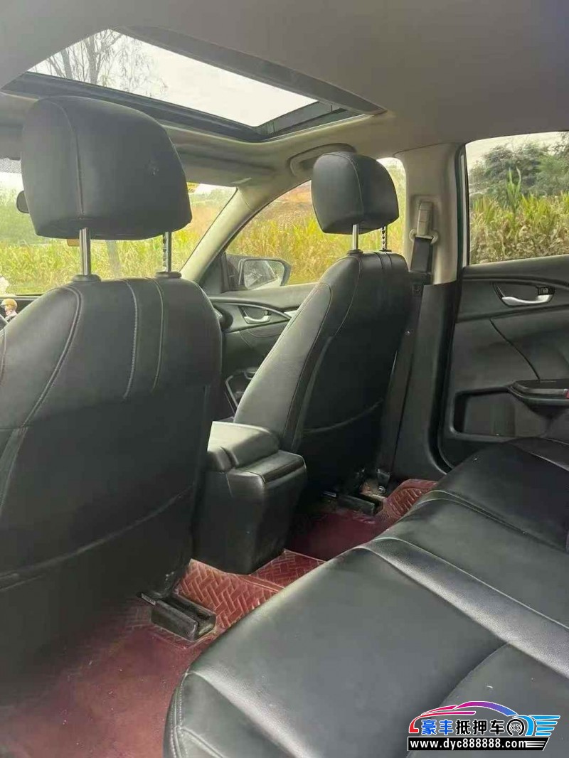 18年本田思域轿车抵押车出售