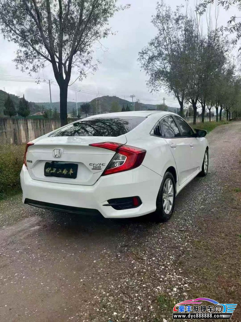 18年本田思域轿车抵押车出售