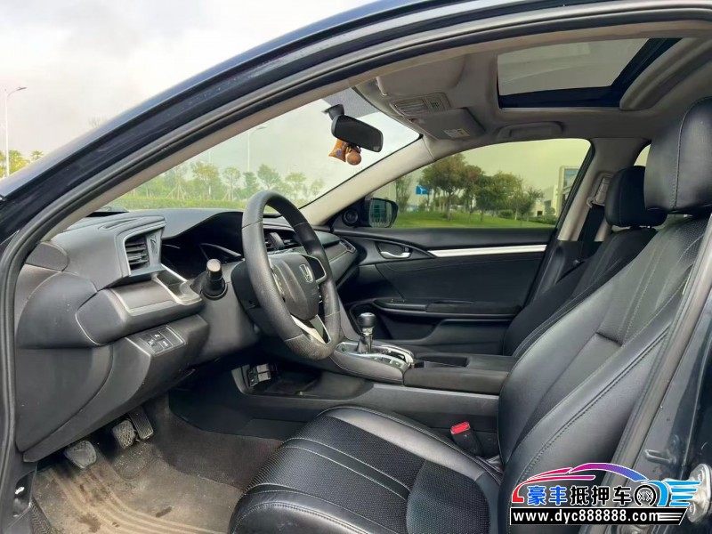 18年本田思域轿车抵押车出售