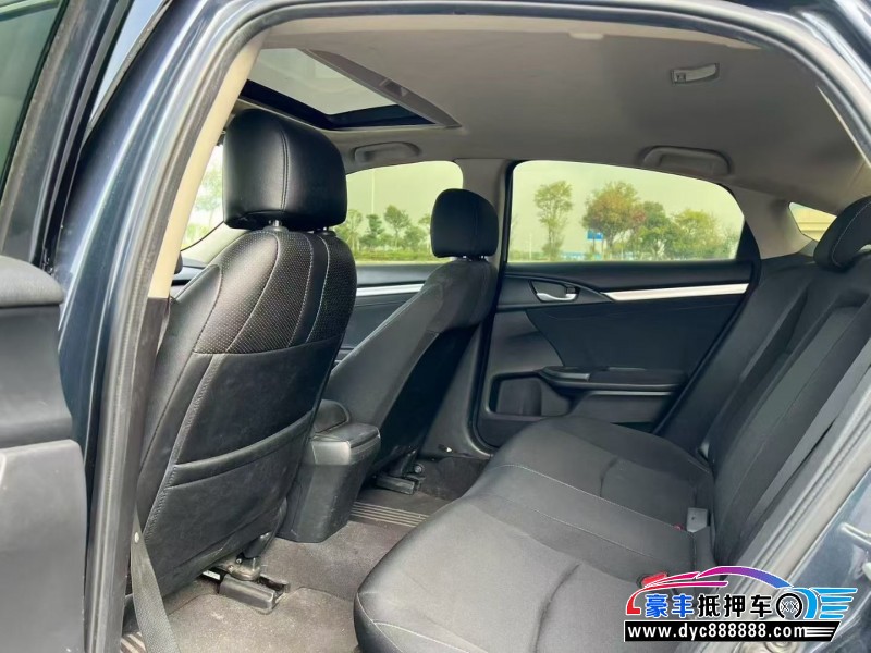 18年本田思域轿车抵押车出售