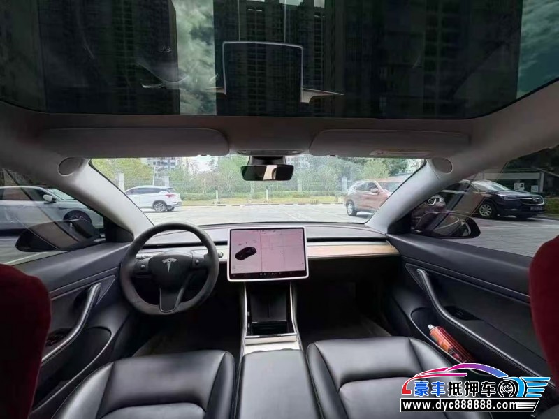 20年特斯拉MODEL 3轿车抵押车出售