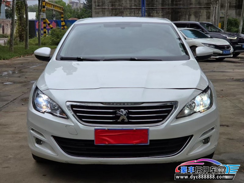 17年标致408轿车抵押车出售