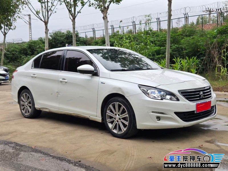 17年标致408轿车抵押车出售