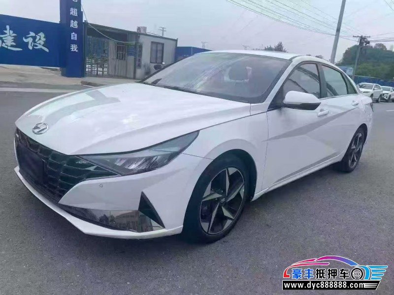 23年现代伊兰特轿车抵押车出售