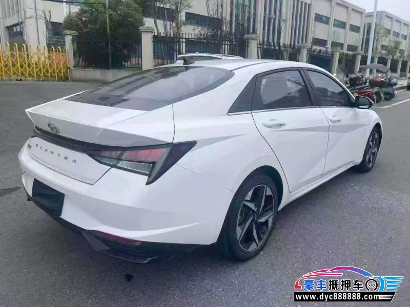 23年现代伊兰特轿车抵押车出售