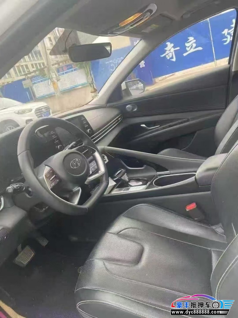 23年现代伊兰特轿车抵押车出售