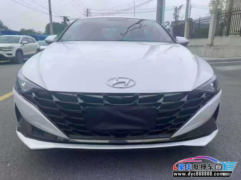 23年现代伊兰特轿车抵押车出售